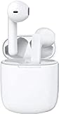 Auricular Inalámbricos Bluetooth 5.0,IPX6 Impermeable 5H Playtime Cierto Auriculares Inalámbricos con Hi-Fi Graves Profundos Sonido Estéreo, Control Tactil & Estuche de Carga