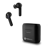 Motorola Sound Moto Buds ANC – Auriculares inalámbricos – Bluetooth – Active Noise Cancellation – Resistente al Agua y al Sudor – Negro