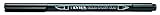Lyra 6520099 - Rotulador acuarelable, doble punta, color negro