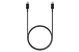 Samsung Cable USB Tipo C a USB Type-C (100 W), Color Negro