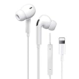 In-Ear Auriculares para iPhone 11 [Control de Volumen Micrófono Llamada] Auriculares de Cable Sonido Estéreo Auriculares Bluetooth Compatible para iPhone 12/12pro/11/11pro/XS/XR/X con Todos los iOS