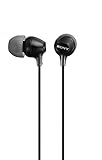 Sony MDR-EX15LP Auriculares In-Ear, Negro, 9 mm