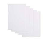 BoardsPlus - Bloc de Papel para Rotafolios blanco liso - Paquete de 5 blocs A1, papel de 60 gr/m², 20 hojas por bloc