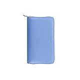 Filofax CPT Saffiano Personal Agenda, glossy finish, color blau Zip