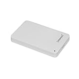 Intenso 6021561 - Disco Duro portátil (1 TB, 2.5', USB 3.0), Color Blanco