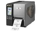 TSC TTP-2410MT - Impresora de etiquetas (8 puntos, 203 ppp, RTC, pantalla, TSPL-EZ, USB, RS232, LPT
