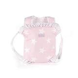 La Nina 60407 bæresele rygsæk til Carlota dukker, pink, 24 x 31 x 2 cm