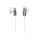 Sony MDRE9LP - Auriculares intrauditivos para reproductor de MP3/iPod, color gris y plateado
