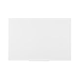 Bi-Office - Pissarra blanca magnètica amb protecció antimicrobiana, marc d'alumini anoditzat blanc, 90 x 60 cm