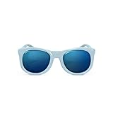 Suavinex, Gafas de Sol para Niños de 2 a 3 Años, Polarizadas, con Filtro UV 400, 100% Protección Rayos UVA y UVB, con Funda y Cinta de Sujeción Incluidas, Flexibles y Ligeras, Color Glacier