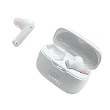 JBL TUNE 230NC TWS Auriculares inalámbricos In Ear True Wireless Bluetooth IPX4 con micrófono incorporado para música, deportes y llamadas, hasta 40h de batería, estuche de carga, blanco