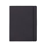 Amazon Basics Cuaderno en blanco de tapa blanda, tamaño XL, 25 x 20 cm