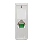 Cerradura de puerta con huella dactilar, apertura de tarjeta de identificación, kit de sistema de control de acceso de puerta con apertura de huella dactilar para oficina para el hogar