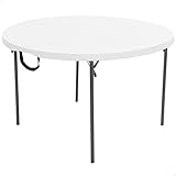 LIFETIME 92106 - Круглий розкладний стіл Ø122x74 см