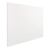 Pizarra Blanca Sin Marco de Aluminio (60x90 cm)