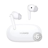 HUAWEI FreeBuds SE Auriculares Bluetooth, diseño Semi-in-Ear ergonómico, Audio HD, cancelación de Ruido en Llamada, micrófonos Integrados, Controles táctiles, Blanco +6 Meses extensión garantía