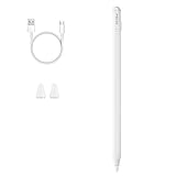 Antika Universal Stylus Pen ເຂົ້າກັນໄດ້ກັບແທັບເລັດ Android iOS Apple iPad/Pro/Air/Mini/iPhone/Samsung/Huawei//Lenovo/Xiaomi ໂທລະສັບສະຫຼາດ ແລະແທັບເລັດທັງໝົດ (R3 White)