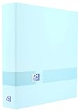 Oxford, 4 Ring Binder A4+, Extra Hard Cover, Spine 40mm, Pastel Blue Color