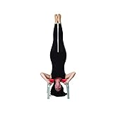 AMAYA SPORT - Silla de Inversion Banco para Posturas Invertidas en Yoga, Ejercicios Funcionales, Flexibilidad, Corrector de Postura, Aumentar el flujo sanguíneo, Desmontable y Acolchada