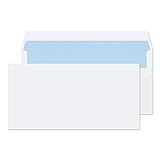 Blake Purely Everyday DL 110 x 220 mm Wallet Self Seal Envelope - White (Pack of 500)