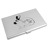 Porta-cartões de visita Azeeda 'English Spot Rabbit' (CH00030341)