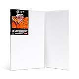 Elan Fabric Canvases for Painting 40x60, 6-PACK 100% Cotton Tobi Canvases for Painting, Canvas Panels for Painting, Canvas Board, Canvas for Painting, Canvas Fabric for Painting, Fabric for Painting