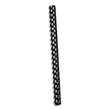 5 Star Binding Canutillo de plástico para encuadernar 21 Anillo 95 Hojas A4 12mm, Negro [Paquete of 100]