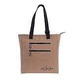 DON ALGODON Zoe, महिला दुकानदार बैग, बेज, 32 x 10 x 35 सेमी