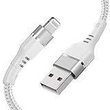 Syncwire Cable Lightning Cargador iPhone, 2M[C89 de Apple con certificación MFI], cable de carga rápida USB trenzado de Nylon Compatible con iPhone 11/X /Xs Max /XR/8/8 Plus /7/7 Plus iPad