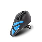 Powerade 477078 - Altavoz portátil con Bluetooth para Bicicleta o Patinete (5W, función Manos Libres, 15 Horas de autonomía, splashproof, Timbre, Negro/Azul