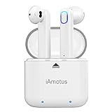 ຫູຟັງແບບບູທູດ, iAmotus Wireless Bluetooth 5.0 TWS Headphones Sport Bluetooth Headphones ພ້ອມໄມໂຄຣໂຟນ, ບໍ່ມີສຽງລົບກວນຫູຟັງໄຮ້ສາຍ CVC 8.0 ສຳ ລັບ iOS ແລະ Android