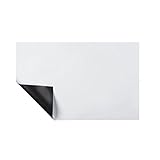 Calendrier de réfrigérateur magnétique effaçable à sec avec technologie antitache Tableau blanc mensuel Organisateur mural Réfrigérateur Tableau blanc