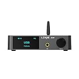 LOXJIE D30 Audio DAC in ojačevalnik za slušalke, čip AK4493, XMOS, DSD512, Bluetooth 5.0, APT-X, digitalni filter v različnih formatih PCM, JAS Hi-Res certifikat, z daljinskim upravljalnikom