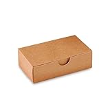 साबुन, बिजनेस कार्ड या छोटी वस्तुओं के लिए सेल्फपैकेजिंग बॉक्स। 50 इकाइयों का पैक