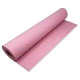 Рулон цветной растяжной бумаги, 1 слой - ±70 метров в длину, без предварительной резки, массажной и эстетической растяжной бумаги (1, РОЗОВЫЙ)