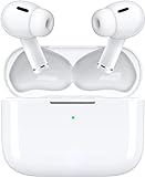 [Certificato MFi Apple] AirPods Auriculares Inalámbricos Auriculares Bluetooth 5.3 con HD Mic, Cascos inalámbricos in Ear ENC,IPX7 Impermeable para iPhone Samsung PC Sports