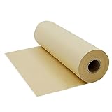 Papel de embalaje Jumbo. Rollo de papel Kraft marrón de 30 metros de largo. Medidas: 24,5 centímetros de ancho y 30 metros de largo