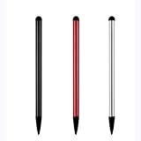 Coseyil Lápiz Táctil Stylus Pen Lápiz Universal para Pantalla táctil para iPhone iPad Samsung Tablet PC PC Plata Negro Rojo