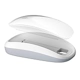 Base ຫນູ FIDECO ເຫມາະສົມກັບ Apple Magic Mouse 2, ຈັບຫນູສໍາລັບ Magic Mouse, ການອອກແບບ Ergonomic, ເພີ່ມຄວາມສະດວກສະບາຍແລະການສະຫນັບສະຫນູນ, ມາພ້ອມກັບຖົງເກັບຮັກສາ