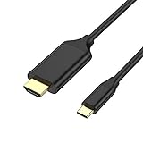 Amazon Brand - Eono Cable USB C a HDMI 4K@60Hz, 1.8m Cable USB Tipo C a HDMI Compatible con Thunderbolt 3, iPad Pro, MacBook Air/Pro, Surface (4K@60Hz)