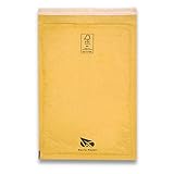 Raylu Paper - Pack de 10 Sobres Acolchados de Burbujas Kraft con Cierre Autoadhesivo, Sobres Kraft Acolchados para Envíos color Marrón 10 Unidades (270x360 mm)