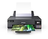 Epson EcoTank ET-18100, A3+ 6 Color Photo Printer, WiFi, Printing on PVC Cards, ID, CD, DVD, LCD Screen, Mobile Printing, Rechargeable Ink Tank