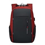 SUYGGCK Business rygsæk, computertaske, multifunktions vandtæt USB rygsæk med stor kapacitet til mænd