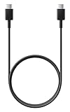 Samsung EP-DA705BBEGWW Cable USB Type-C para USB Type-C, 1 m, 60 W, negro