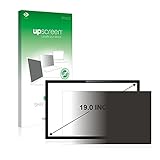 upscreen 19' Filtro de Privacidad para PCs de Panel táctil con 19,0 Pulgadas (48 cm) [420 x 240 mm, 16:9] Protector Anti-Espia Privacy Filter