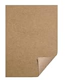 hojas de papel Kraft A4-300 g - 21 x 29,7 cm - Formato DIN EXACTO - Papel de artesanía y cartón natural Hojas de papel kraft de cartón Para la fabricación de cajas de cartón Regalos y etiquetas 50