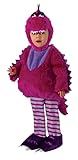 Rubies Disfraz de Dragón Púrpura para niño y niña, talla bebé 1 a 2 años, Mono Dragoncito color púrpura, gorro y pantalón con pies, original halloween, navidad, carnaval y cumpleaños.