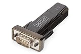Adaptador DIGITUS USB a serie - Convertidor RS232 - USB 2.0 Tipo A a DSUB 9M - Chipset FTDI FT232RL - Incluye cable de 80 cm