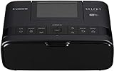 Canon Selphy CP1300 - Impresora fotográfica inalámbrica (Apple AirPrint, Mopria, pantalla abatible de 8.1 cm, tintas de 3 colores, 300 x 300 ppp) negro