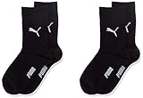 PUMA Junior Easy Rider Socks (2 Pack) Calcetines, Black, 35-38 Unisex niño